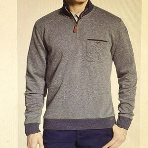 Ted Baker quarter-zip jersey L-XL